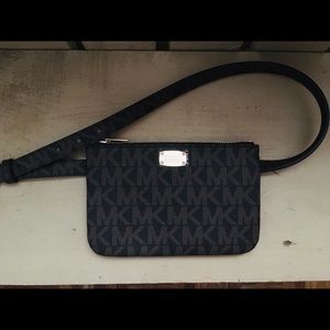 Michael Kors  Black crossover convertible bag.
